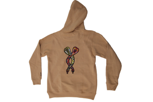 Double Serpent Orphrey Hoodie (Desert)